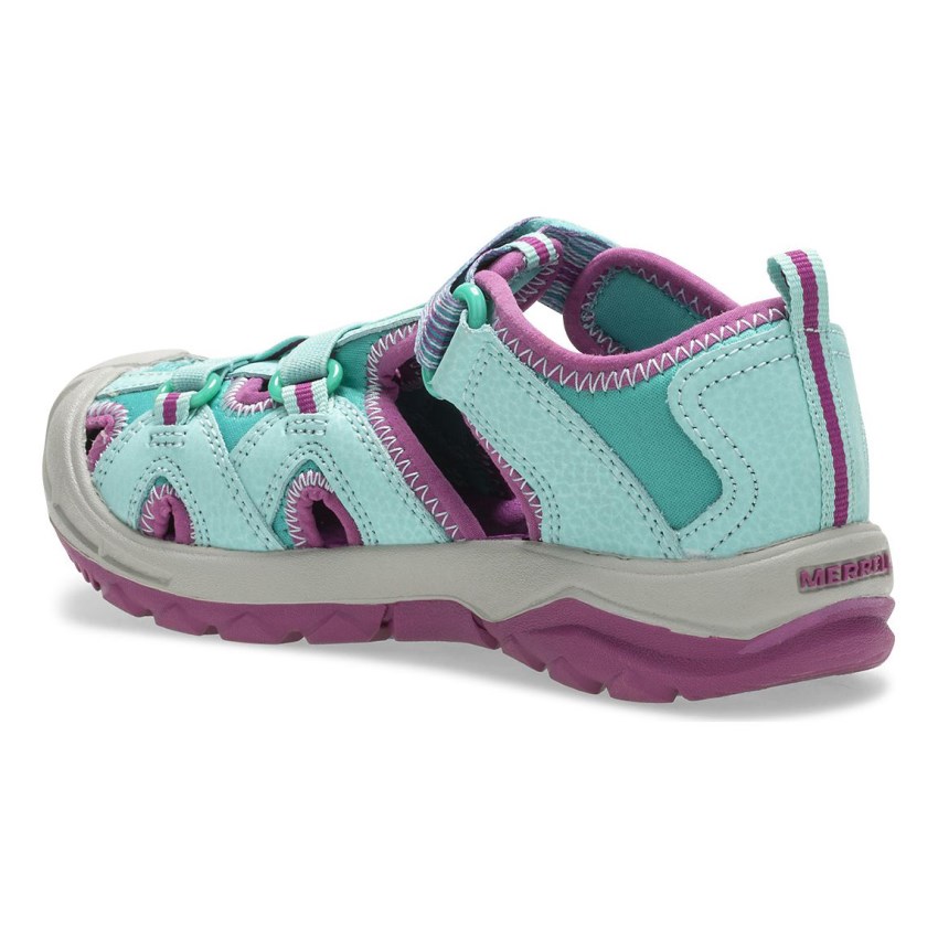 Sandales Merrell Hydro Turquoise/Rose Enfant | Y.A.WFWQ